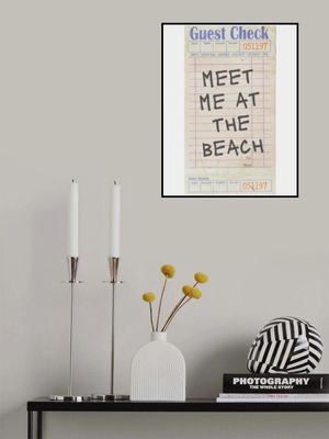 Meet Me At the Beach   Black