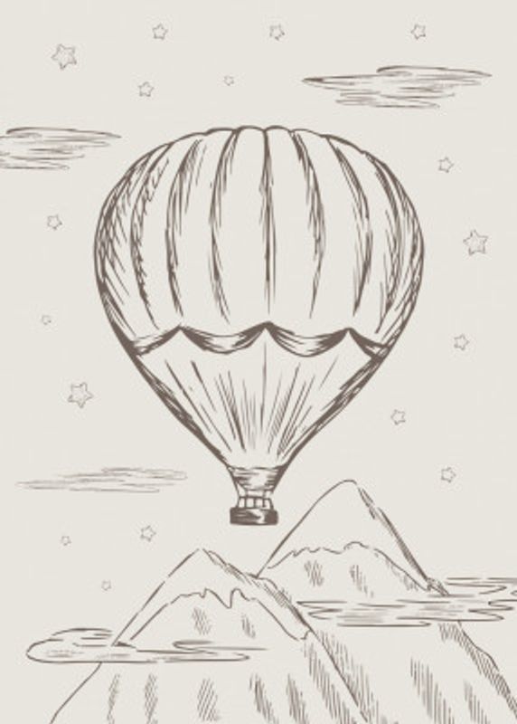 Air Balloon Vintage