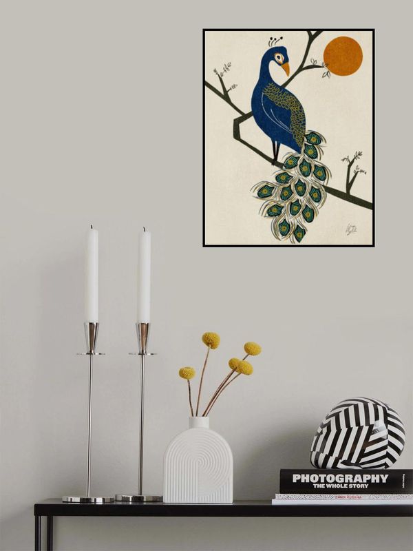 Elegant Peacock Sun