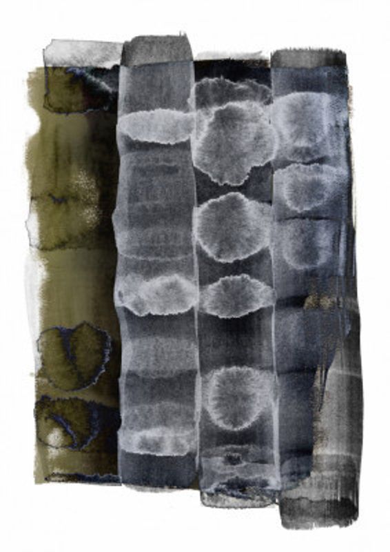 Layered Vertical Strokes