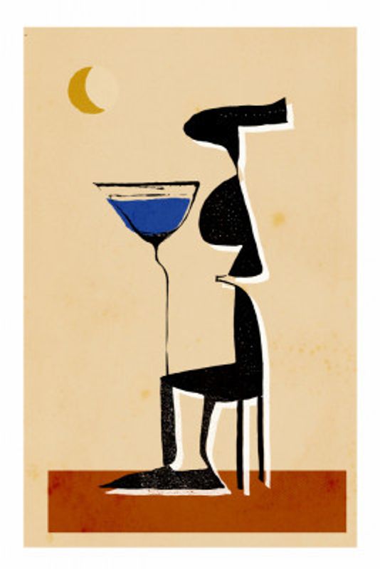 Moonlit Martini