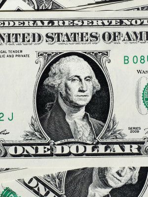 Dollar Bill Greenback Portrait