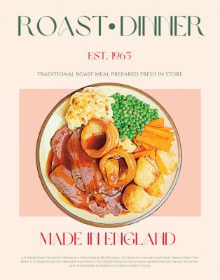 Roast Dinner Print