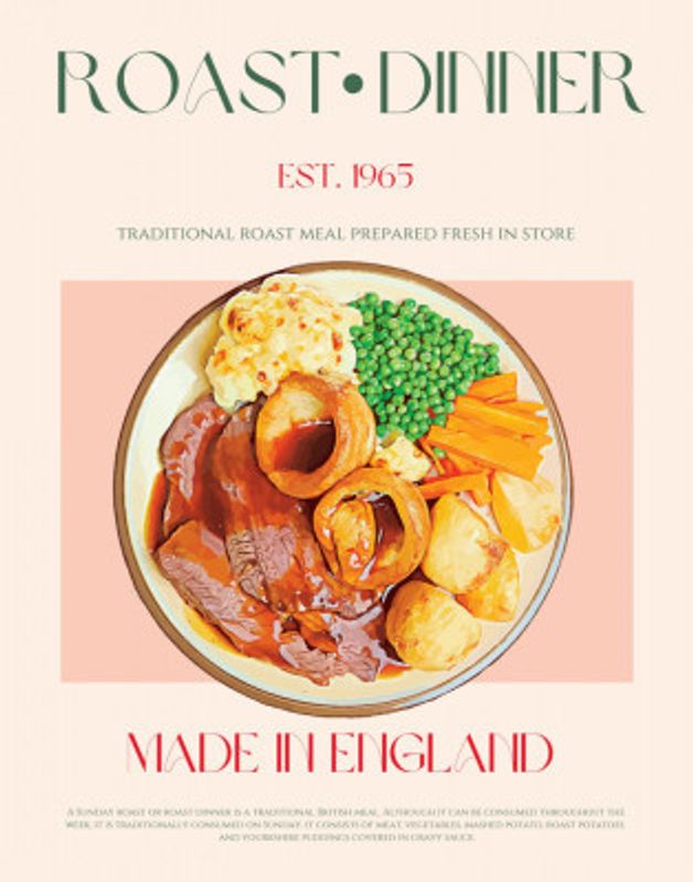 Roast Dinner Print