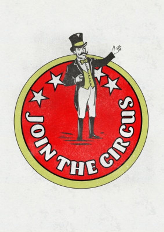Join the Circus Vintage Commercial