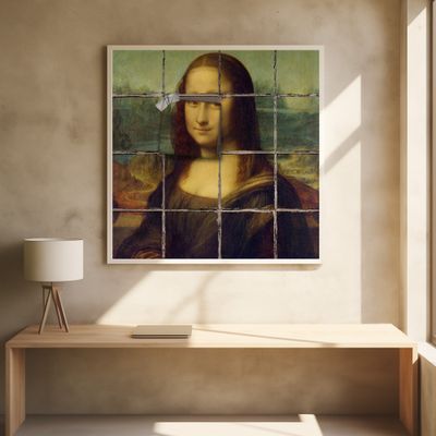 Mona Lisa -  the Bad Tiling Edition