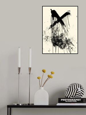 Dripping Black Paint