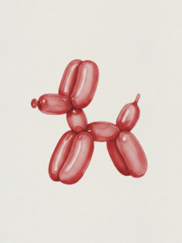 Red Balloon Dog
