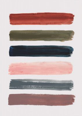 Brush Strokes - Bohemian Cute Kids &amp; baby nursery, living room, bedroom