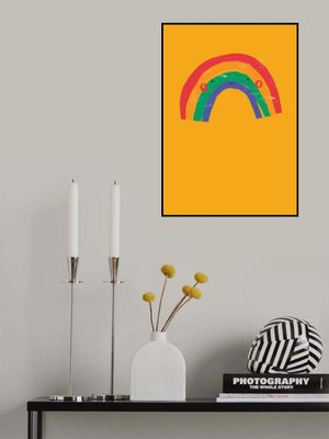 Rainbow simple Boho Kids &amp; baby nursery bright weather theme