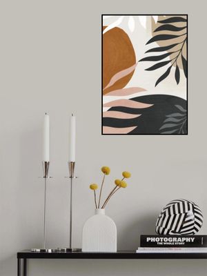 Abstract Art With Leaves