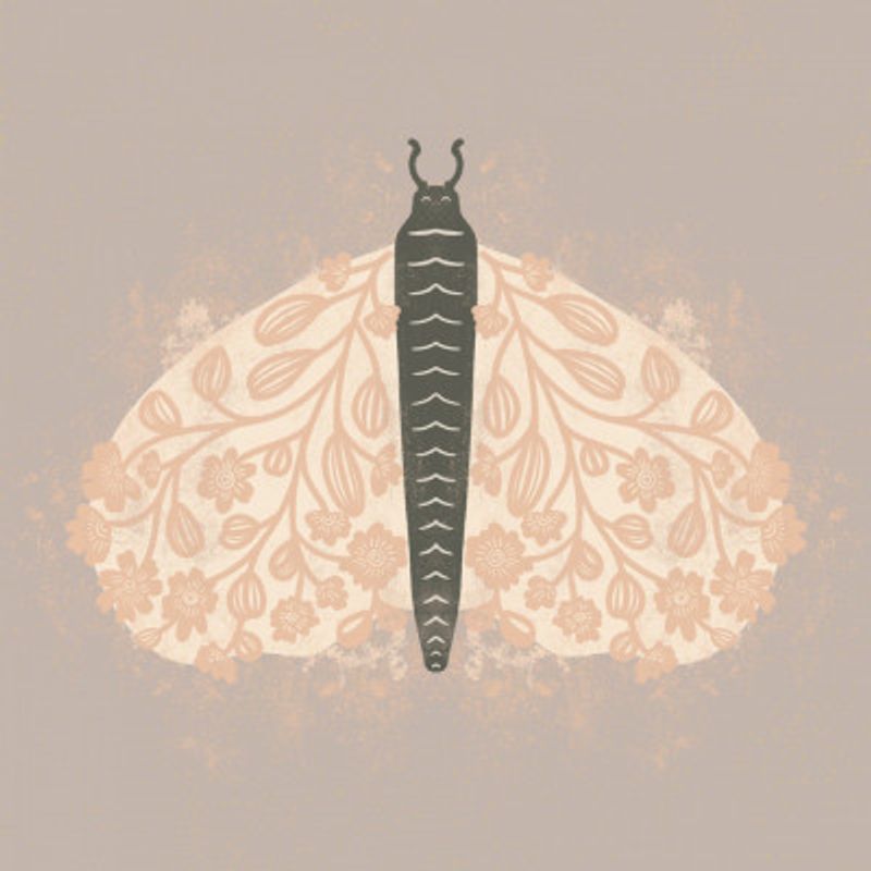 Decorative Moth art