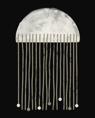 Midnight Whispers Abstraction