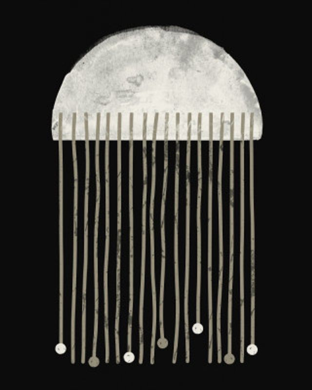 Midnight Whispers Abstraction