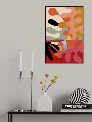 Warm Colors Bauhaus Geometry5