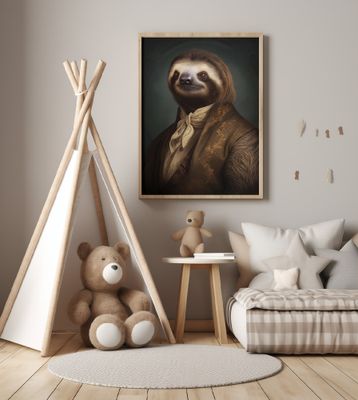 Sloth Portrait