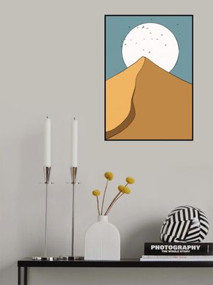 Sand Dunes under the Moon