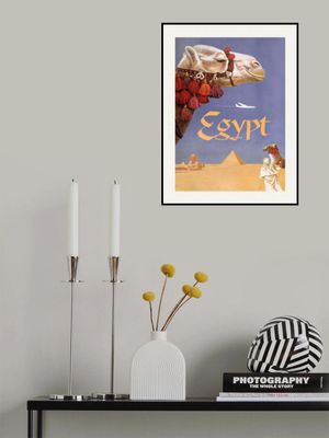 Egypt. Fly Twa (1960) Vintage Poster By David Klein