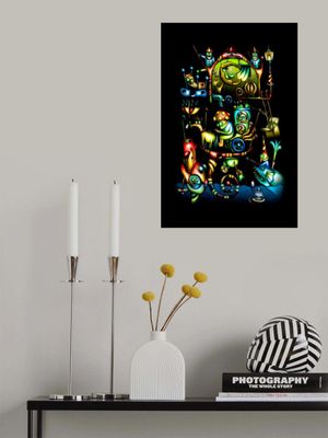 A mushroom cabbie, at sea - No. 3