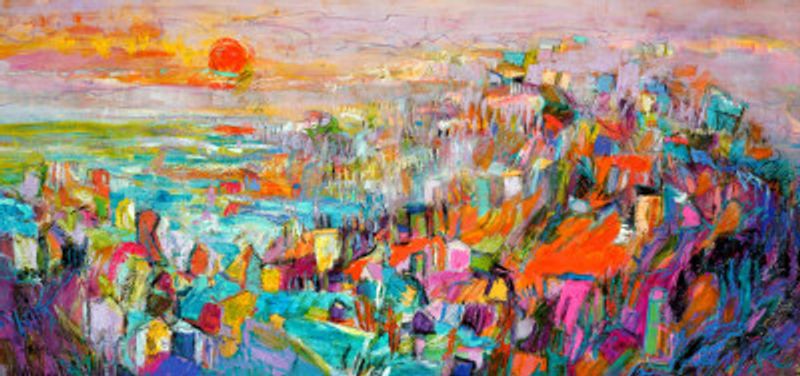 Island in the Setting Sun