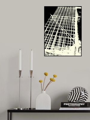 Monochrome Grid Pattern
