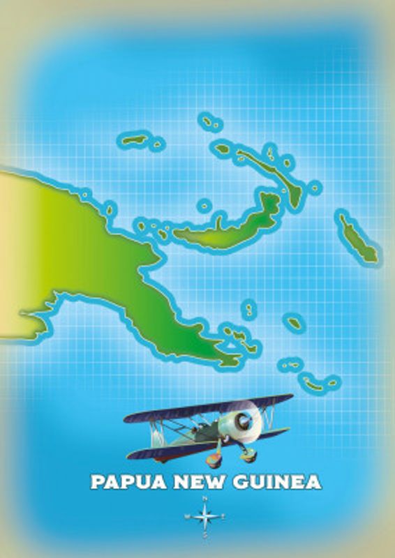 Papua New Guinea Map