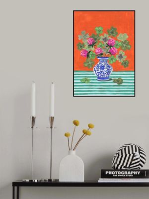 Clovers and Pink Blossoms