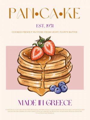 Fluffy Greek Pancakes