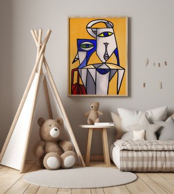 Geometrical portrait