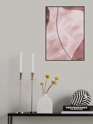 Abstract Shapes Pink