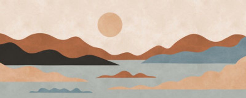 Landscape and sunset 4