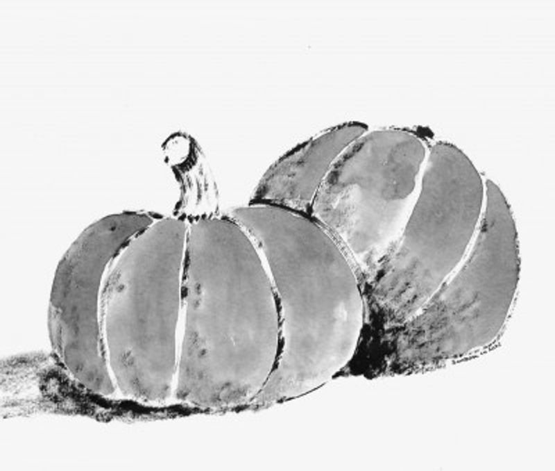Charcoal Pumpkins