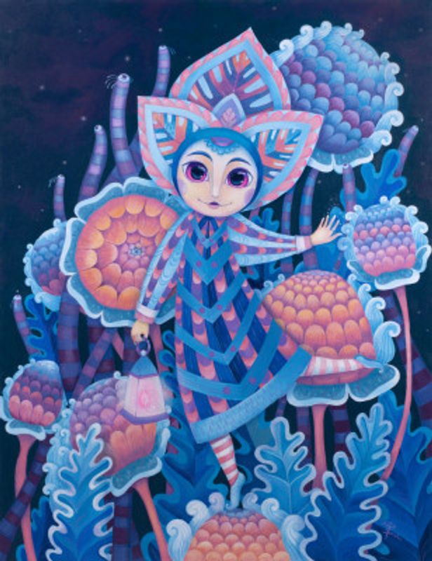 Spirit of the Aroma of Night Flowers