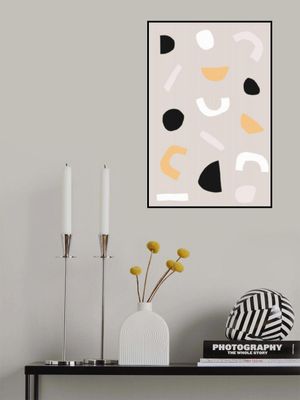Geometric Shapes in Neutral Tones