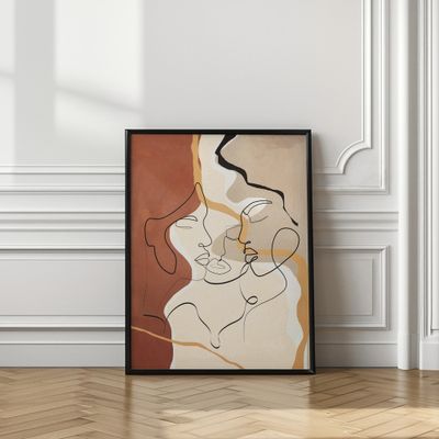 Earthy Line Faces