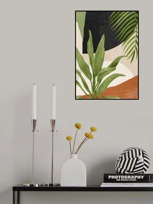 Abstract Art Tropical Leaf 11