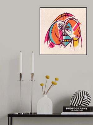 Abstract Faces   Orangutan