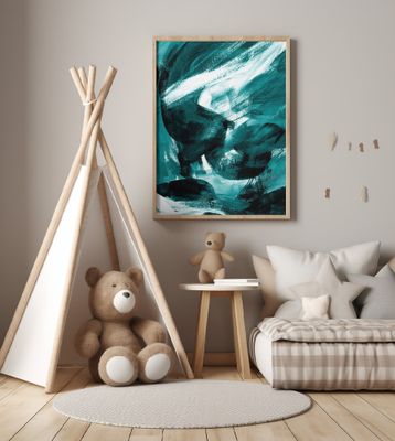 Abstract Artwork Petrol #1