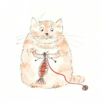 Cat Knitting
