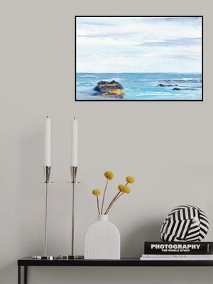 Tranquil Seascape with Rocky