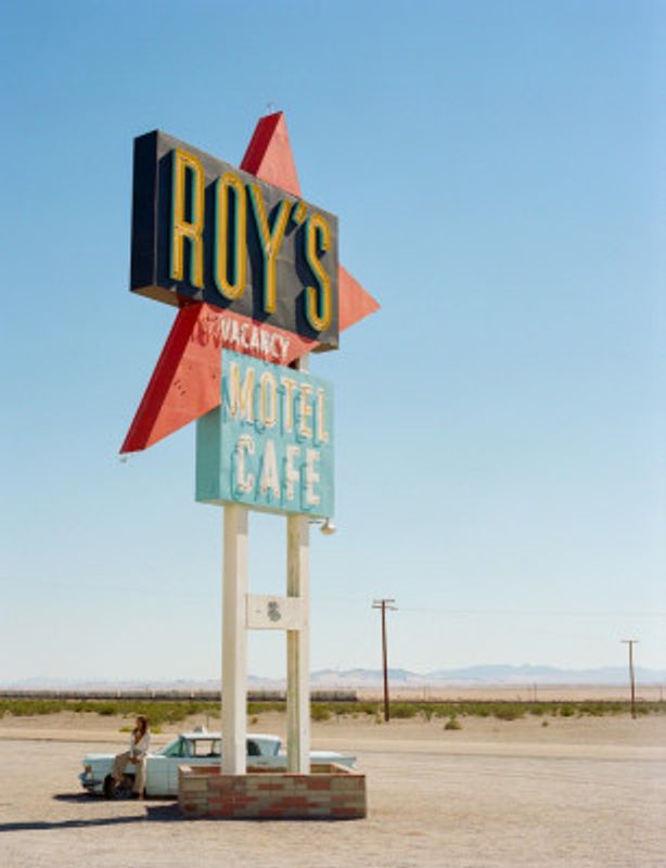 Mojave Desert California II on Film