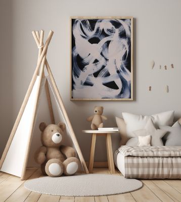 Abstract Brush Strokes 164