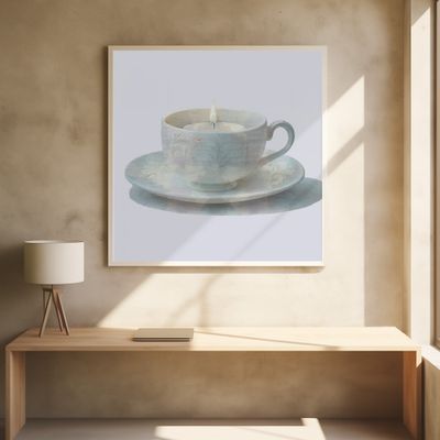 Christmas In a Tea Cup White No3