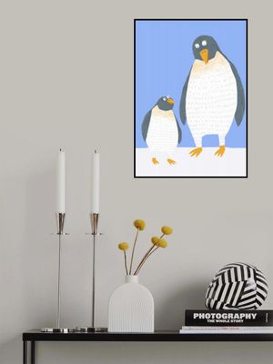 You Are Loved! Mommy and Baby Penguin by Illustrator Carla Daly