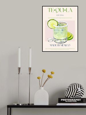 Tequila Drink With Lime And Ice