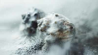 Shells in Ocean Mist