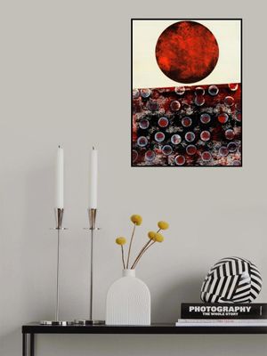 Abstract Artwork With Geometric Composition