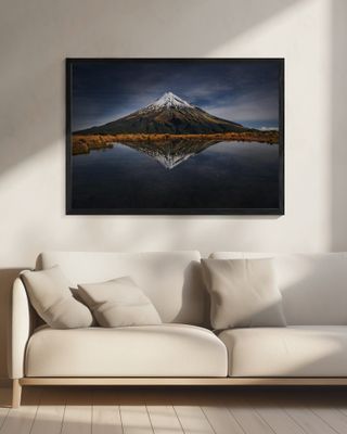 Mount Taranaki - A Starry Night