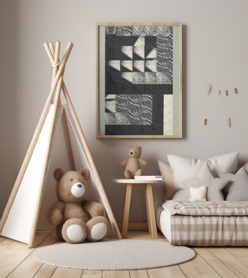 Geometric Patterns And Textured Tiles