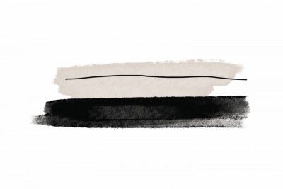 Black And Beige Brushstrokes